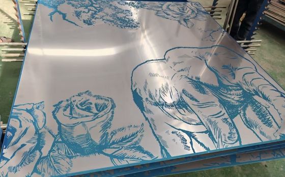 سعر جيد 201 304 316 صفائح الفولاذ المقاوم للصدأ المطلية بتقنية PVD ذات السطح المحفور بنمط مختلف، ديكور حائط للفنادق والمحلات التجارية الانترنت