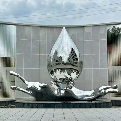 سعر جيد نحت فنانين من الفولاذ المقاوم للصدأ 316L مطلي بالمسحوق للخارج الانترنت