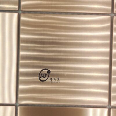 سعر جيد ماتي الأسود الفولاذ المقاوم للصدأ بلاط الموزاييك مقاومة للحريق المشروع التجاري لوحة الحائط المصنع العرض المباشر الانترنت