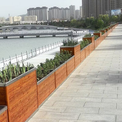 سعر جيد نظام صندوق زراعة جداري رأسي من الفولاذ المقاوم للصدأ مصنوع حسب الطلب الانترنت