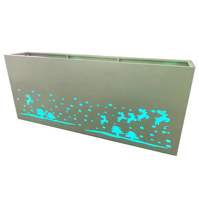 سعر جيد صناديق زراعة من الفولاذ المقاوم للصدأ قابلة للتكديس - تكوين مخصص متاح الانترنت