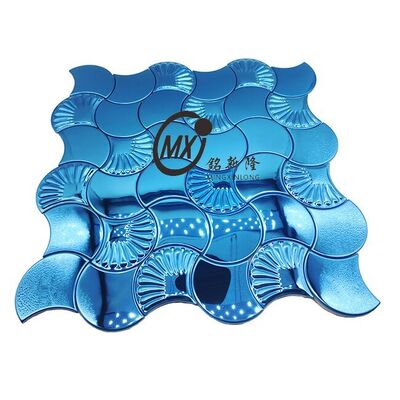 سعر جيد صفائح فسيفساء من الفولاذ المقاوم للصدأ المصقول الحديثة لتزيين الجدران الداخلية الانترنت