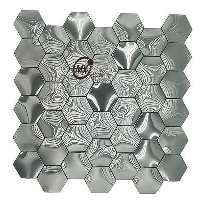 سعر جيد Stainless Steel Mosaic with Crystal and Mirror Inlays for Sparkling Effect الانترنت