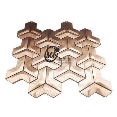 سعر جيد تكسية الجدران الخارجية فسيفساء من الفولاذ المقاوم للصدأ مقاومة للعوامل الجوية الانترنت