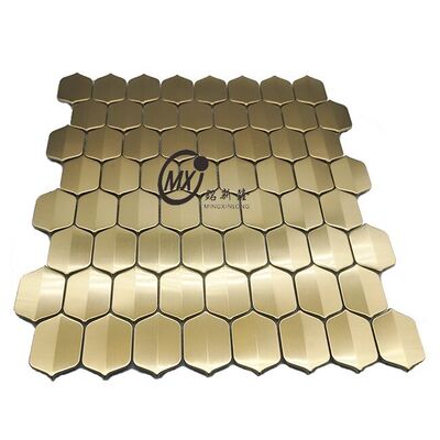 سعر جيد Hygienic and Easy to Clean Stainless Steel Mosaic for Restaurant Kitchen الانترنت