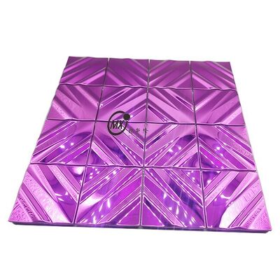 سعر جيد Peel and Stick Stainless Steel Mosaic Tiles for Home Renovation الانترنت