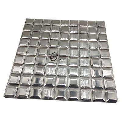 سعر جيد المرآة الملمعة الفولاذ المقاوم للصدأ رقاقة الفسيفساء الانترنت