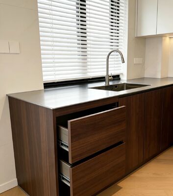 سعر جيد غسالة محطة عمل 30 بوصة، من الفولاذ المقاوم للخدش، مقاس 16 الانترنت