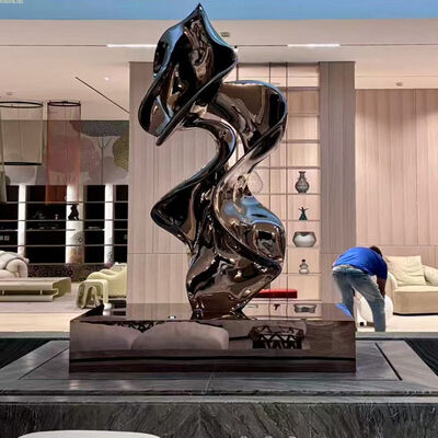 سعر جيد النحاس الفضي 316L المرآة الجبل النحت الفولاذ المقاوم للصدأ لبناء المكاتب الداخلية الانترنت