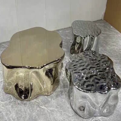 سعر جيد طاولة قهوة من الفولاذ المقاوم للصدأ الانترنت