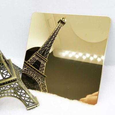 سعر جيد مكافحة بصمات الأصابع 304 مرآة إنهاء صفائح الفولاذ المقاوم للصدأ النحاس مطلي الصفائح المعدنية 8 كيلو الانترنت